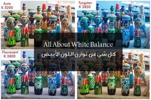 All About White Balance كل شئ عن توازن اللون الأبيض